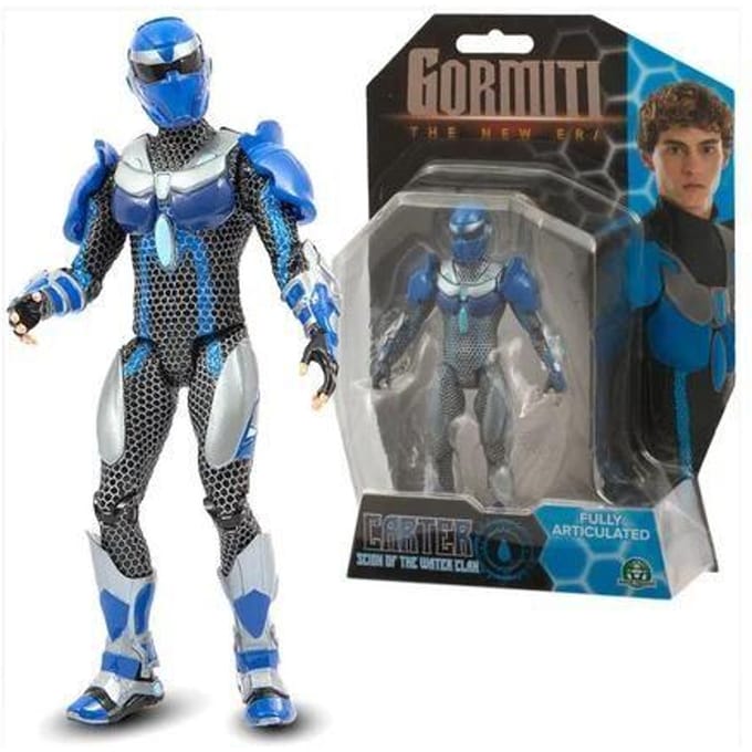 Figuur Gormiti 15 cm - Carter Scion Water - 9 gewrichten - Vanaf 4 jaar