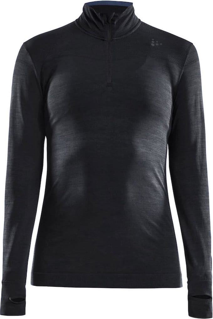 Craft Fuseknit Comfort Zip Thermoshirt Dames - Maat XL