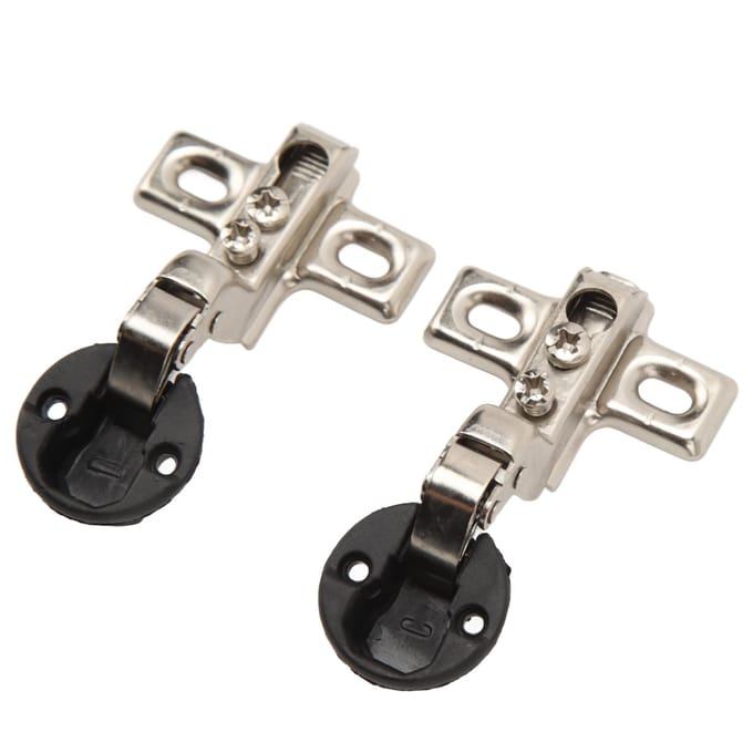 2 stuks 26 mm Gat Glazen Scharnier Mini Kastscharnier Voor Kast Glazen Deur