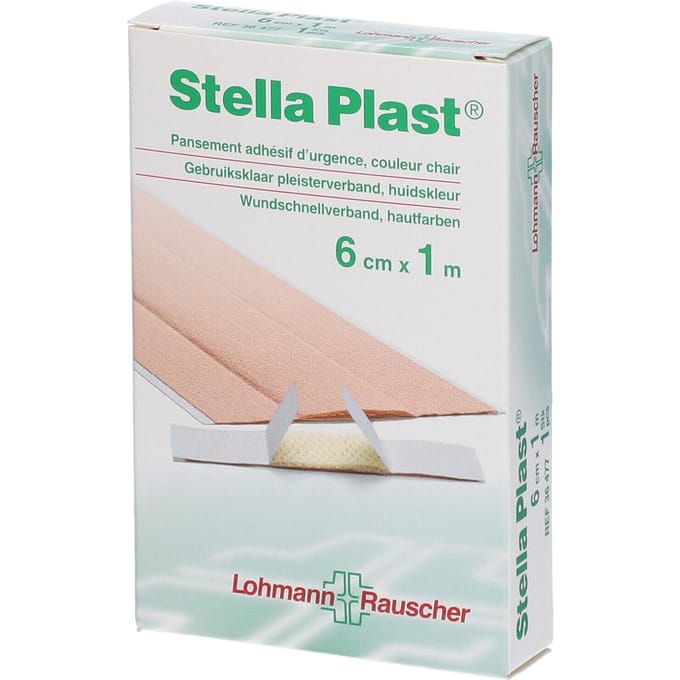 Stellaplast Kleefpleister 6cmx1m 36477