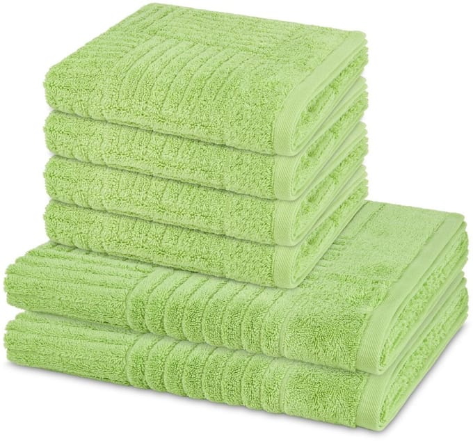 Ross Sonstiges 4 X handdoek 2 X douchehanddoek - in set 6 pack Carre