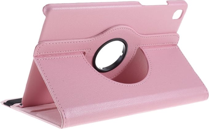 Arara Hoes Geschikt voor Samsung Galaxy Tab A7 Lite (8.7 inch) - bookcase - Licht Roze