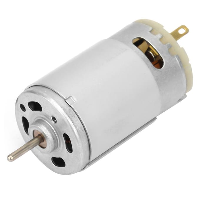 Hoge snelheid ronde D-type as 395 motor lange as micromotor