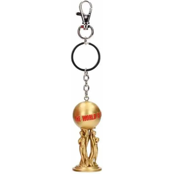 SD Toys Scarface Keychain The World is Yours 2 cm Keyrings