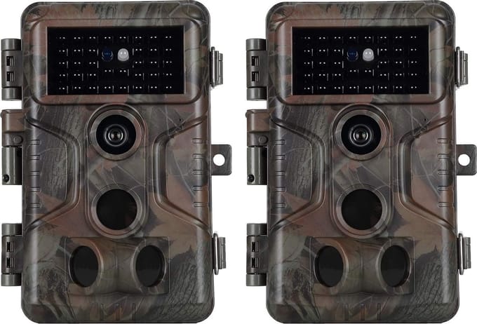 Wildcamera met Bewegingsdetectie - Waterdicht en Activatie op Afstand - Surveillance voor Buitengebruik