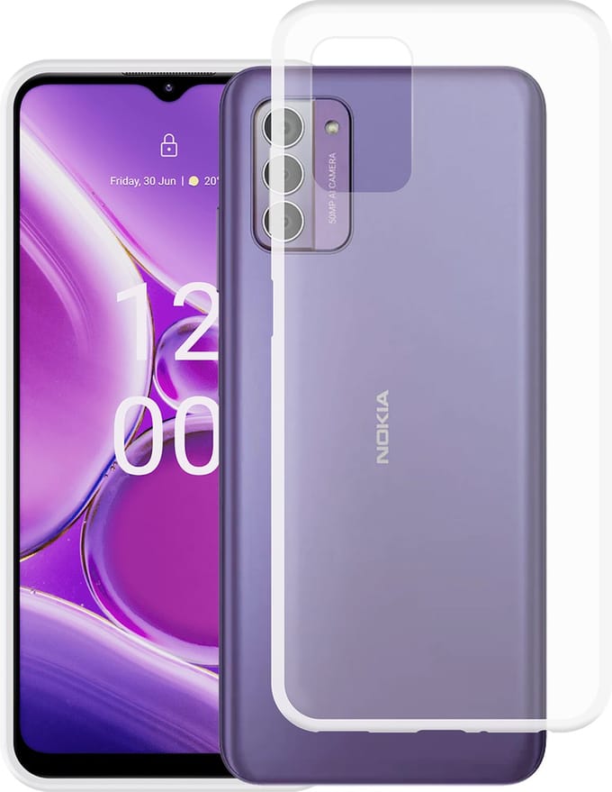 Cazy hoesje geschikt voor Nokia G42 Hoesje Siliconen - Flexibele Case - Transparant