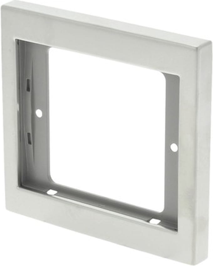 BERKER K5 Afdekraam 1-voudig RVS