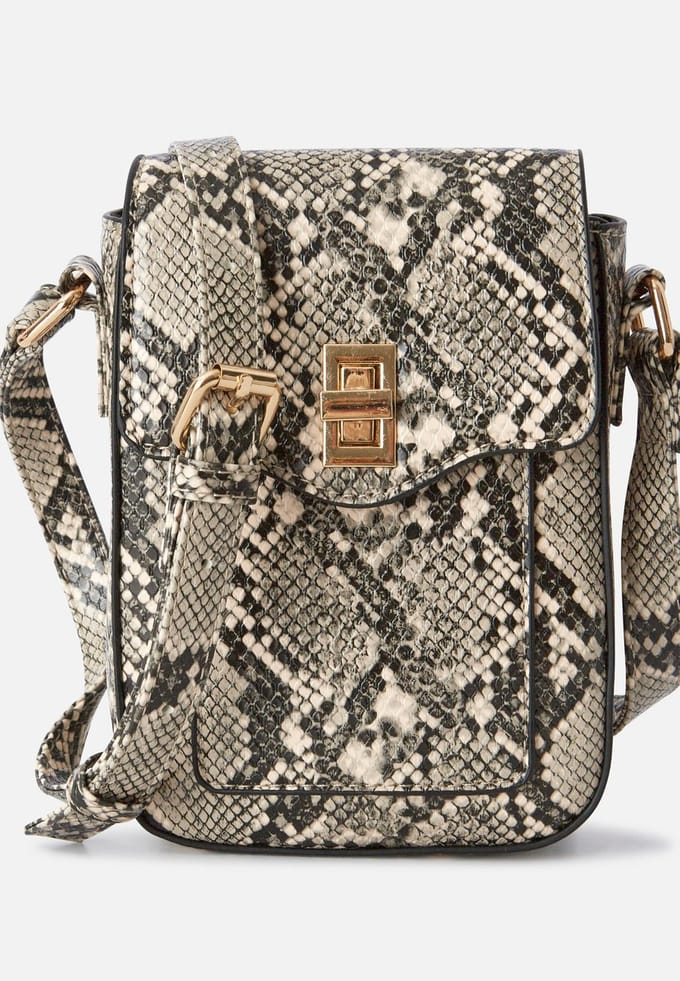 Damart - Schoudertas, clutch - Dames - Bruin - Eén maat