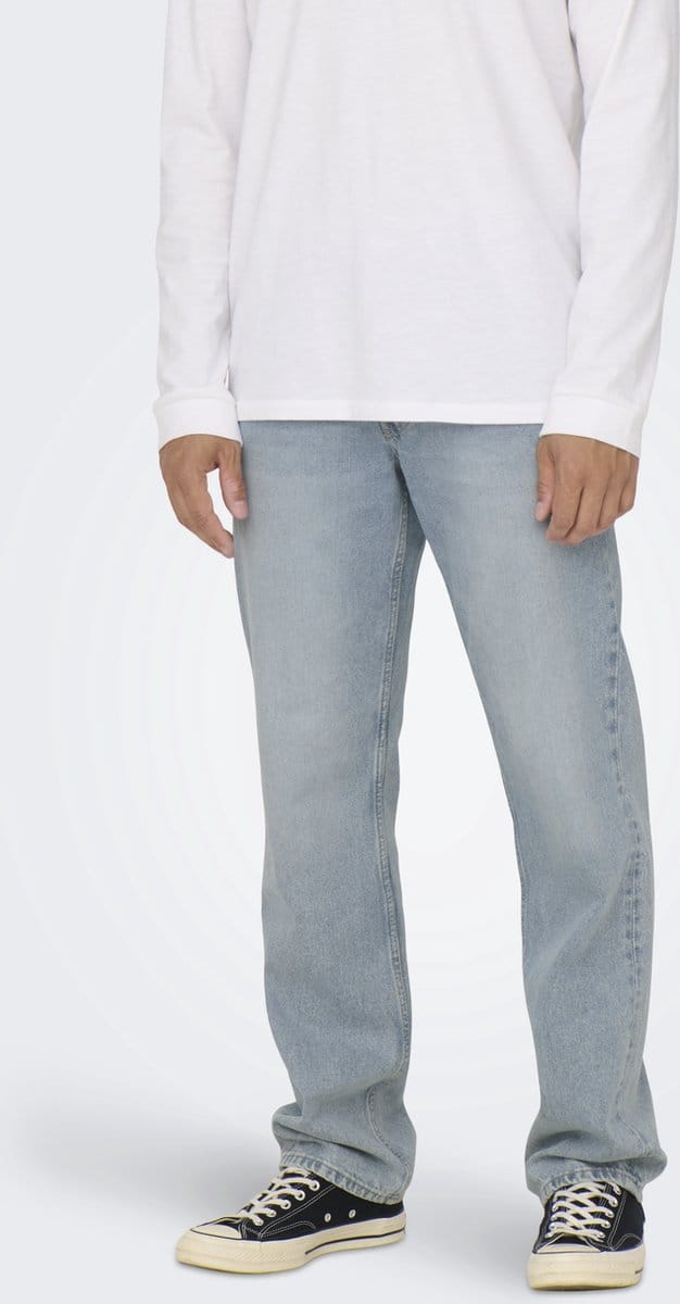 ONLY & SONS Regular fit ONSEDGE Mid rise Straight fit Jeans