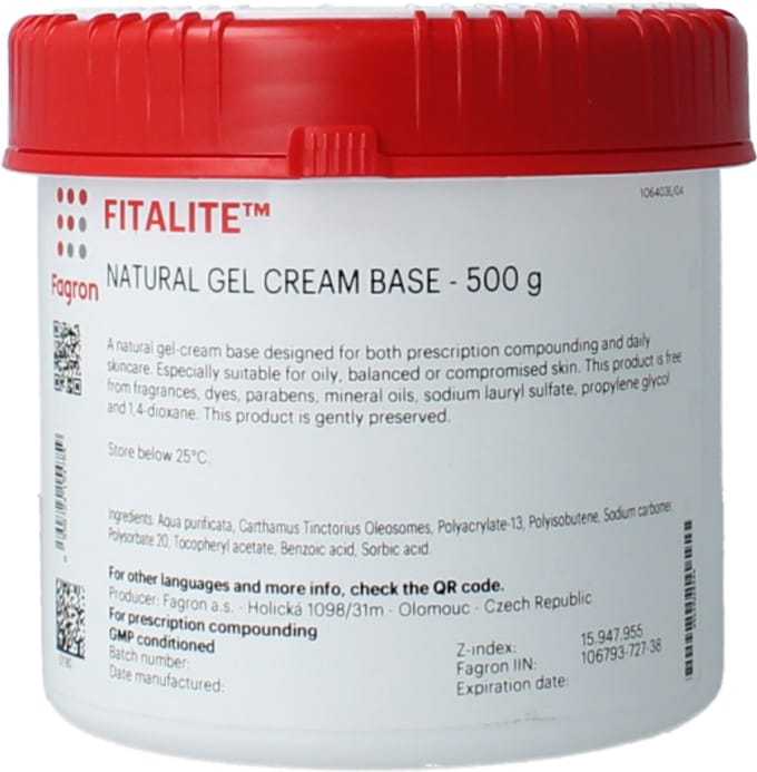 Fagron Fitalite gel creme 500 Gram