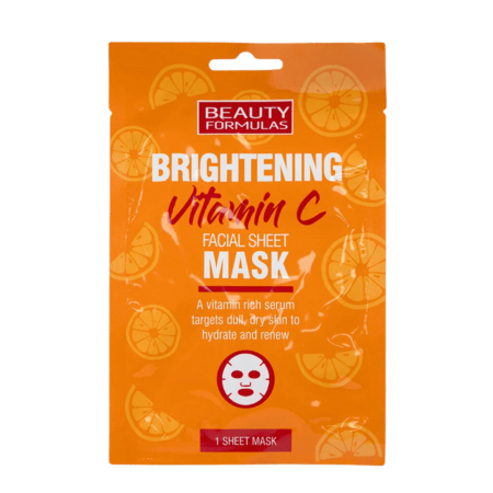 Beauty Formulas Brightening Vitamin C Facial Sheet Mask 1 st
