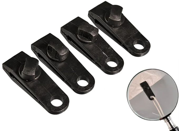 Zeilclip set, 8 stuks