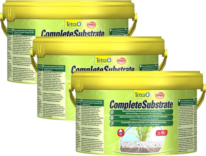 Tetra Plant Complete Substrate - Aquarium -Voedingsbodem - 3 x 2.5 kg