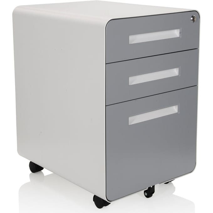 Ladeblok COLOR PLUS I Staal wit / grijs hjh OFFICE