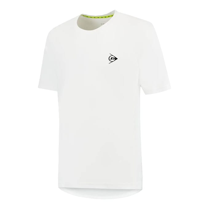 Dunlop Club Crew T-shirt Heren-Wit