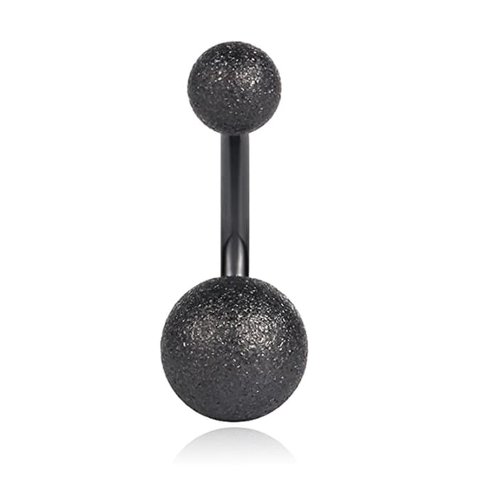 LGT JWLS Navelpiercing Matte afwerking - Zwart