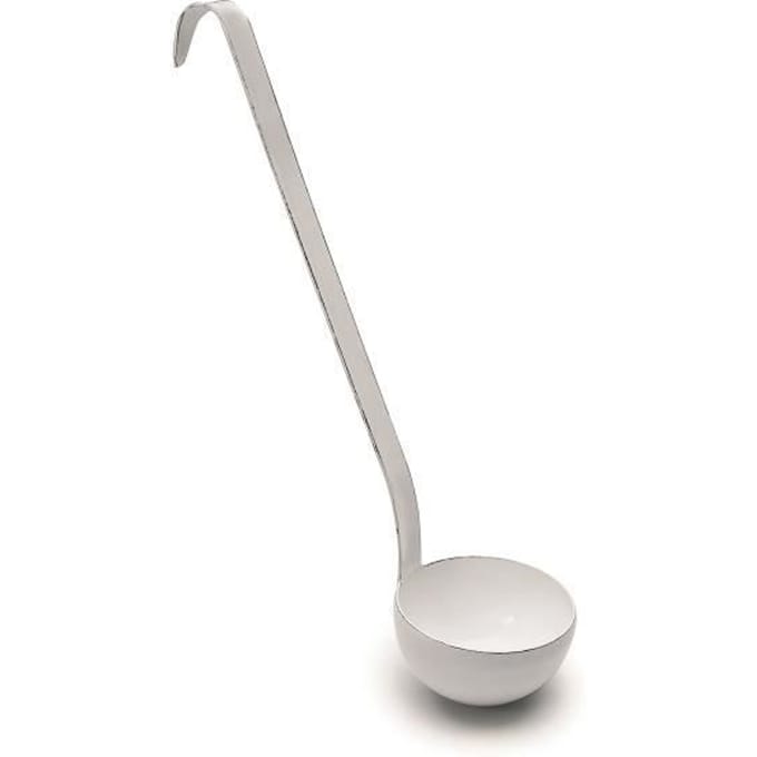 IBILI 911806 Kleine Witte Stalen Opscheplepel 25 x 6 x 4 cm