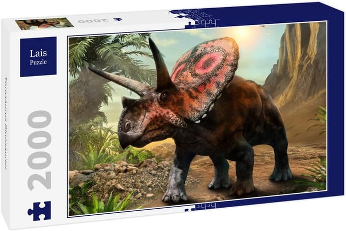 Grote Dinosaurus Puzzel 2000 Stukjes - Educatief en Uitdagend