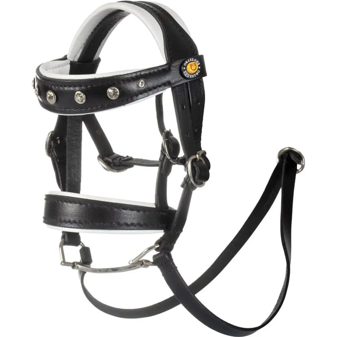 Speelgoed leer paard hoofdstel Equestro