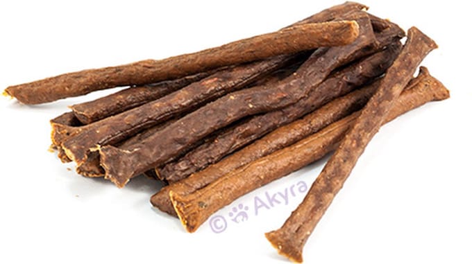 Akyra Sticks Zeebaars - Natuurlijk gedroogde hondensnack - 100 gram