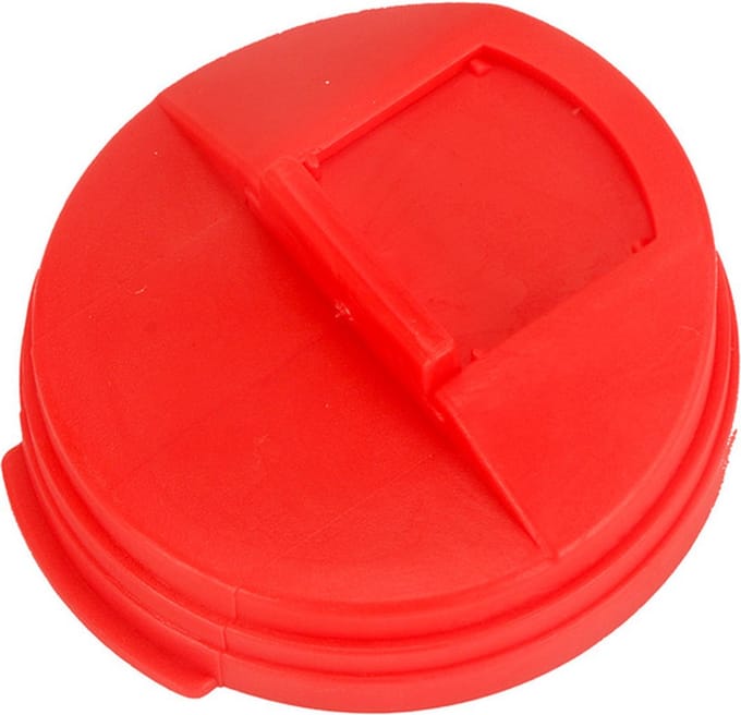Blikjes deksel - Rood