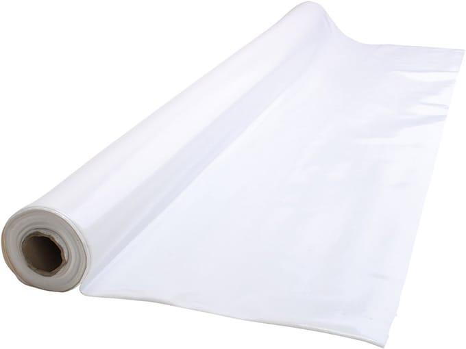 Wasdoek, B: 140 cm, wit, 20 m/ 1 rol