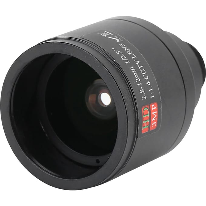 Professionele Camera Board Lens 3MP Handmatige Zoom M12 Bevestiging Beveiligingsbewaking gray