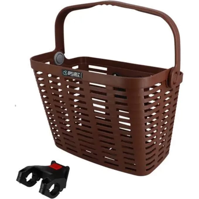 Achterfietsmand met plastic clips Optimiz