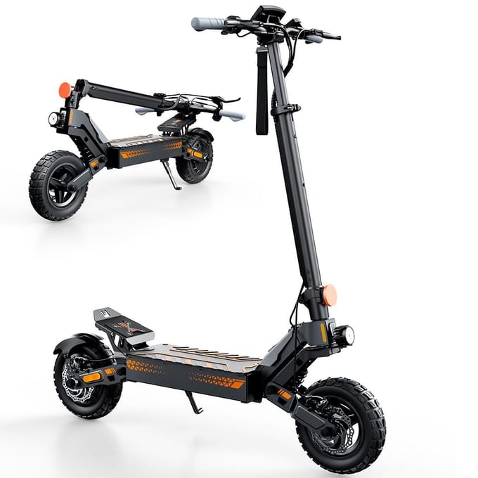 Trottinette Électrique iScooter W10, Batterie 48V 15Ah, Contrôle par Application Voltix noir