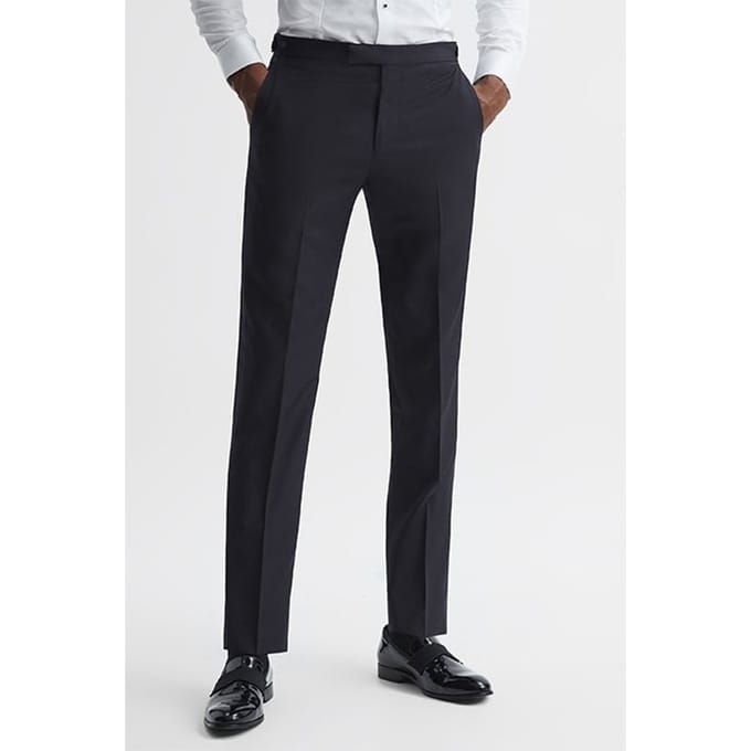 Reiss Expose Suit Pants — Navy Größe: 30 | Bundfaltenhosen Outlet | Herren | Blau