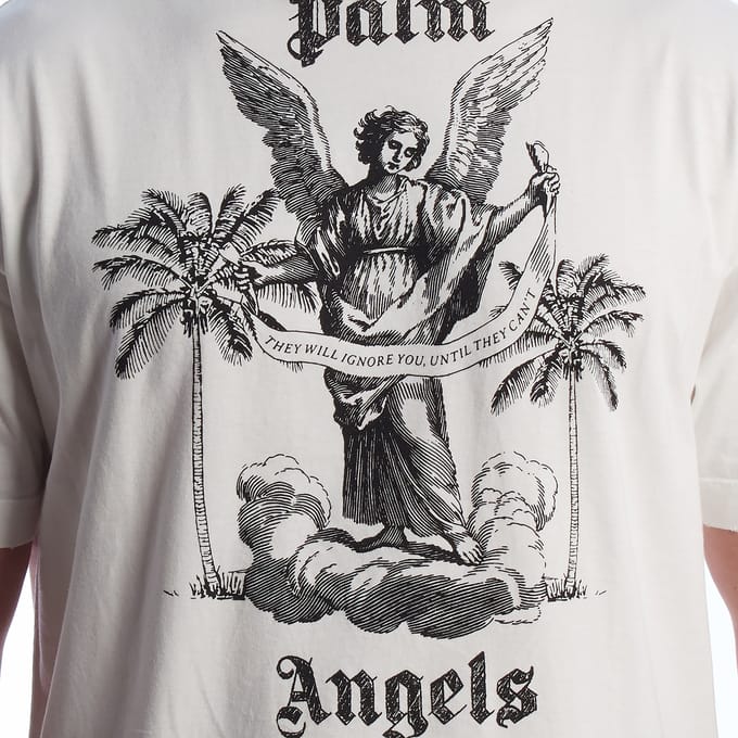 Heren T-shirt met Korte Mouwen en Print PMAA072F23JER0030110