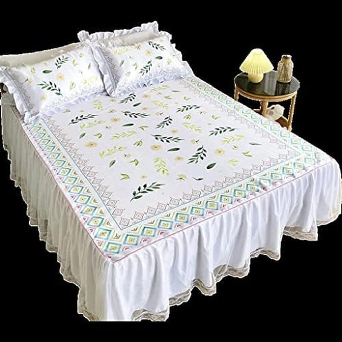 Bedmat Zomer Set - Slaapmat Koel - Comfortabel Slapen - Wasbaar Ontwerp - 180 cm - A
