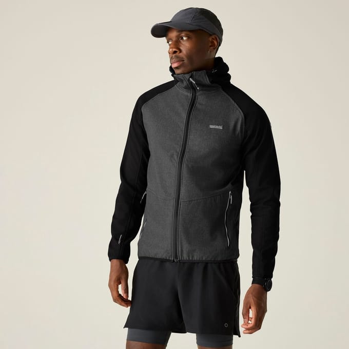Softshell Jack Heren Waterafstotend Windbestendig Stretch Arec Iii