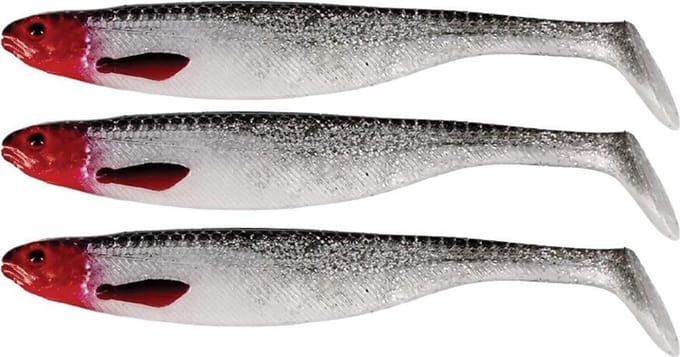 Westin ShadTeez Slim - Redlight - 10cm - 6g - 3 Stuks - Rood