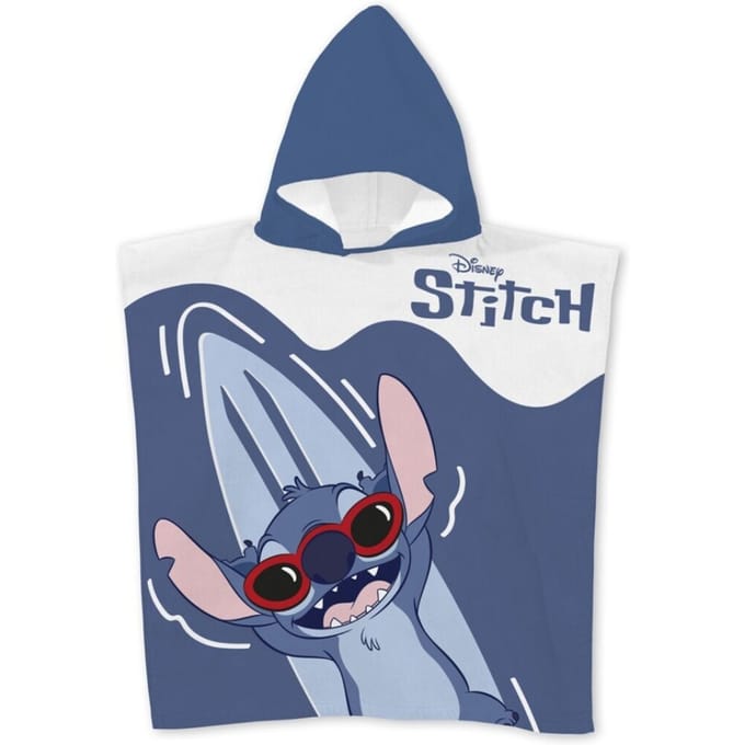 Stitch poncho zonnebril 55 x 110 cm - polyester
