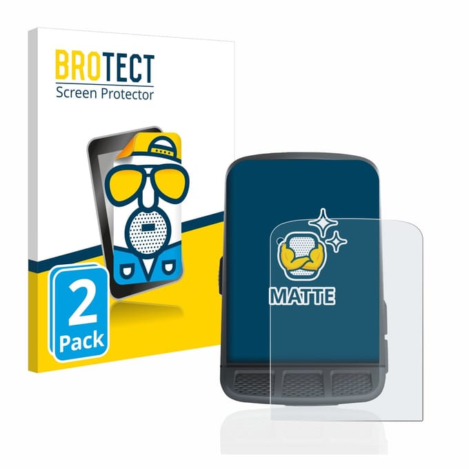 BROTECT - Screenprotector voor Wahoo Elemnt Roam - Folie Beschermfolie matte 2 Stuks