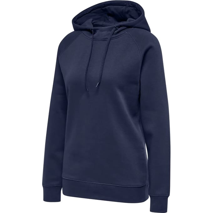 Dames sweatshirt met capuchon Hummel red Heavy