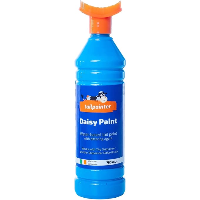 Daisy Paint Staartverf voor tochtigheidsdetectie | 750 ml | rood, blauw, groen of oranje | met applicatieborstel Blauw