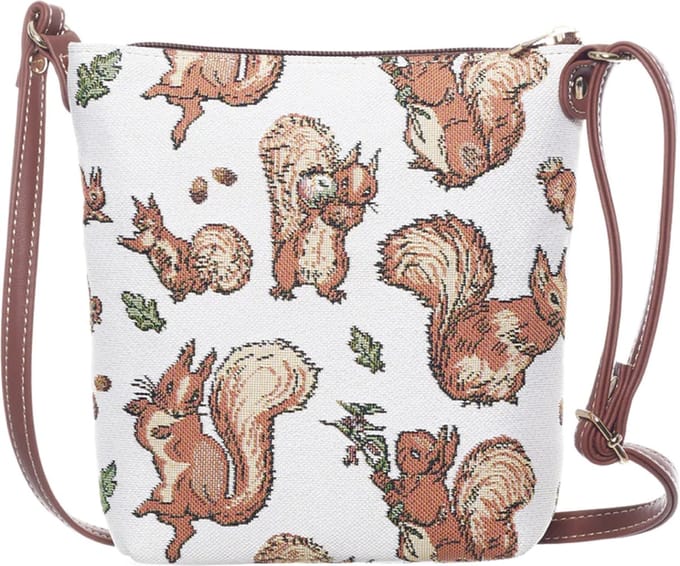 Elegant smal tasje - Squirrel - Nutkin - Eekhoorn - Beatrix Potter