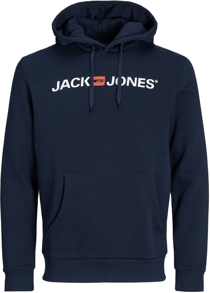 JACK&JONES PLUS - JJECORP OLD LOGO SWEAT HOOD NOOS PLS - Heren - Sweaters