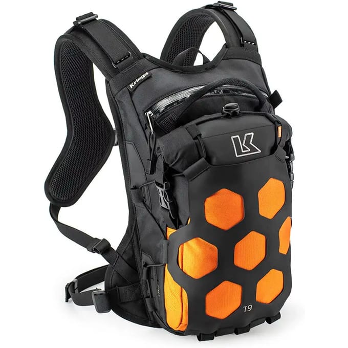 Kriega Trail 9 Orange - Maat