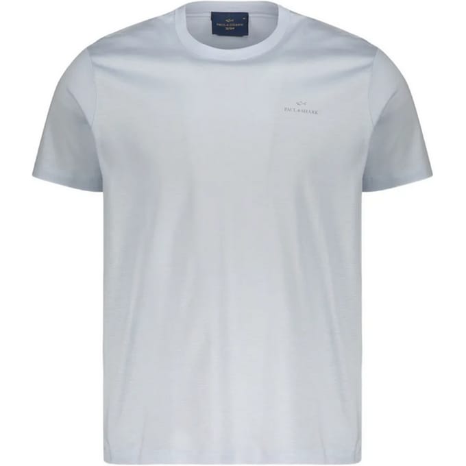 t-shirt man licht blauw