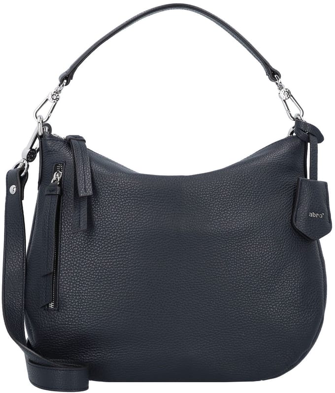 abro Adria Handtas Leer 34 cm - Dames - navy
