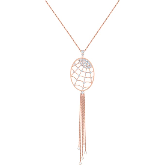 Swarovski Precisely Personalized Design Kristallen Ketting Dameskettingen Goud 5499887 One Size white