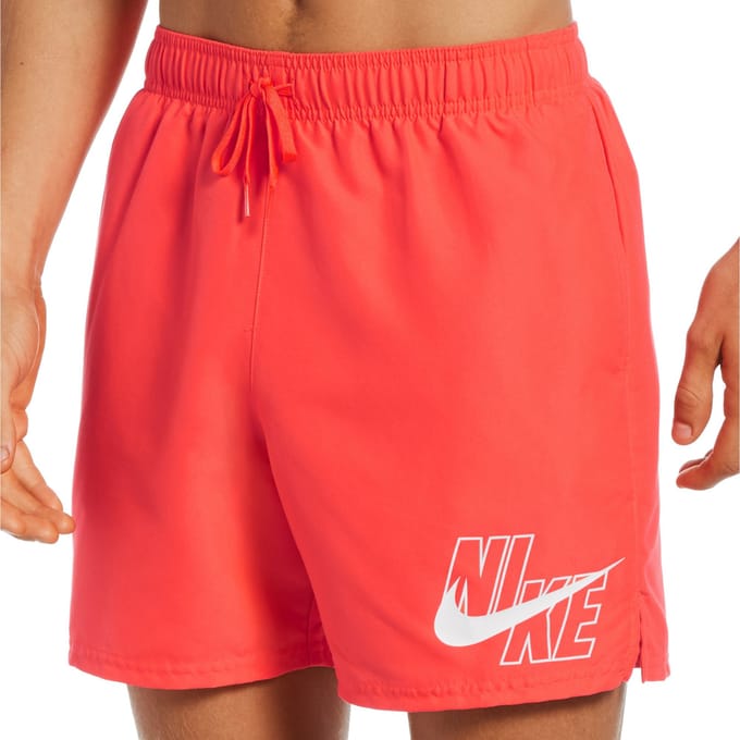 Nike Zwembroek - Mannen - Oranje/Rood/Wit - Maat S