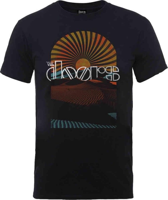The Doors Heren Tshirt -M- Daybreak Zwart