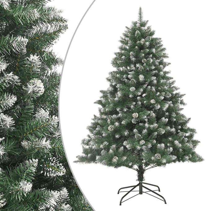 vidaXL - Kunstkerstboom - met - standaard - 180 - cm - PVC