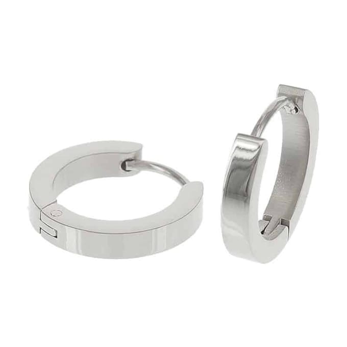 Kalli edelstalen Oorbel 1815 Zilver 16mm