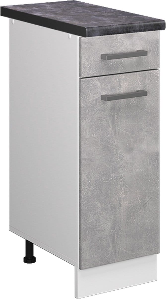 Vicco R-Line Apotheekkast – 30 cm, WB Antraciet Beton