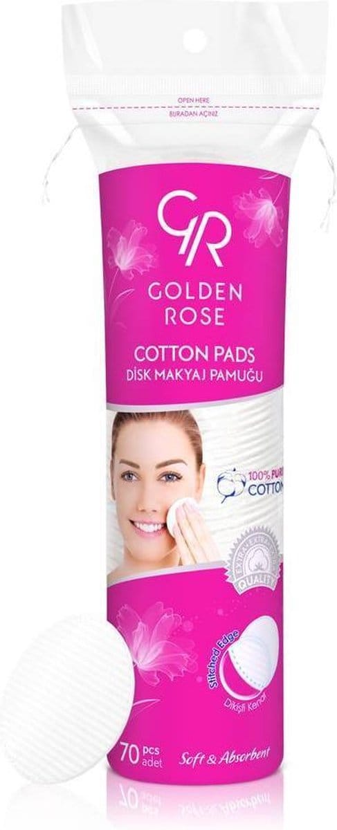 GOLDEN ROSE COTTON PADS